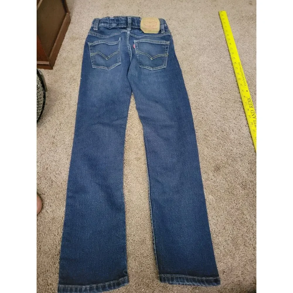 Levis 511 Jeans Blue Boys/Kids Size 12 Reg Fit